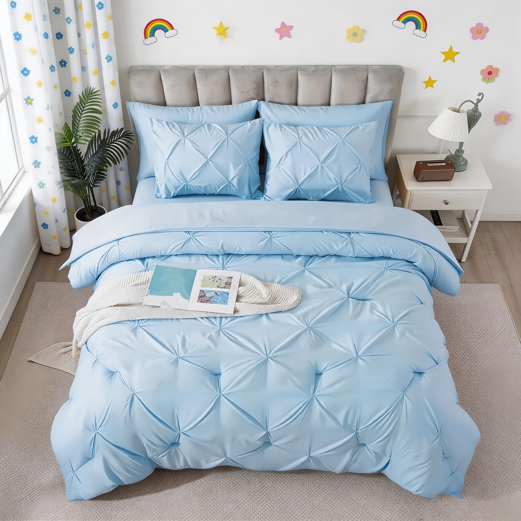 Comforter Set 3pcs 5pcs 7pcs - Extra Thick Warm Bedding Set with Sheet Sets & Pillowshams, Full Queen King Size, Machine Washable, Halloween Themed Kids Room Decor