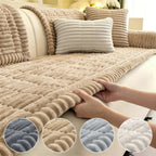 Soft Quilted Thick Sofa Cover Bohemian Style – Removable Machine Washable Pet-Friendly Sofa Protector for 1/2/3/4 Seater Split Sofa, All-Season Couch Cover for Living Room, Bedroom & Office