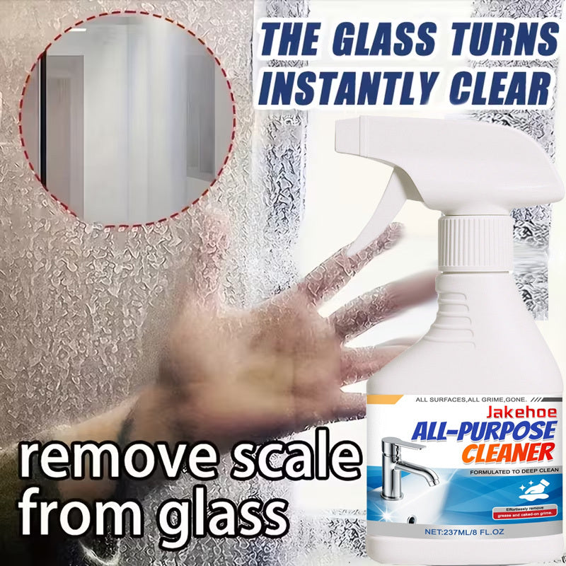 Multi-Surface Bathroom Cleaner Liquid 8.01oz – Non-Toxic Ceramic & Toilet Yellowing Remover, Powerful Cleaning Agent Safe for Bathrooms, Kitchens, Floors, Sinks, Stainless Steel & Alloy Metals