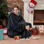 Double Sided Throw Blanket Super Soft Oversized Cozy Knit Blanket Machine Washable for Couch Bed Office Chair Pad Wearable Blanket Multiple Colors