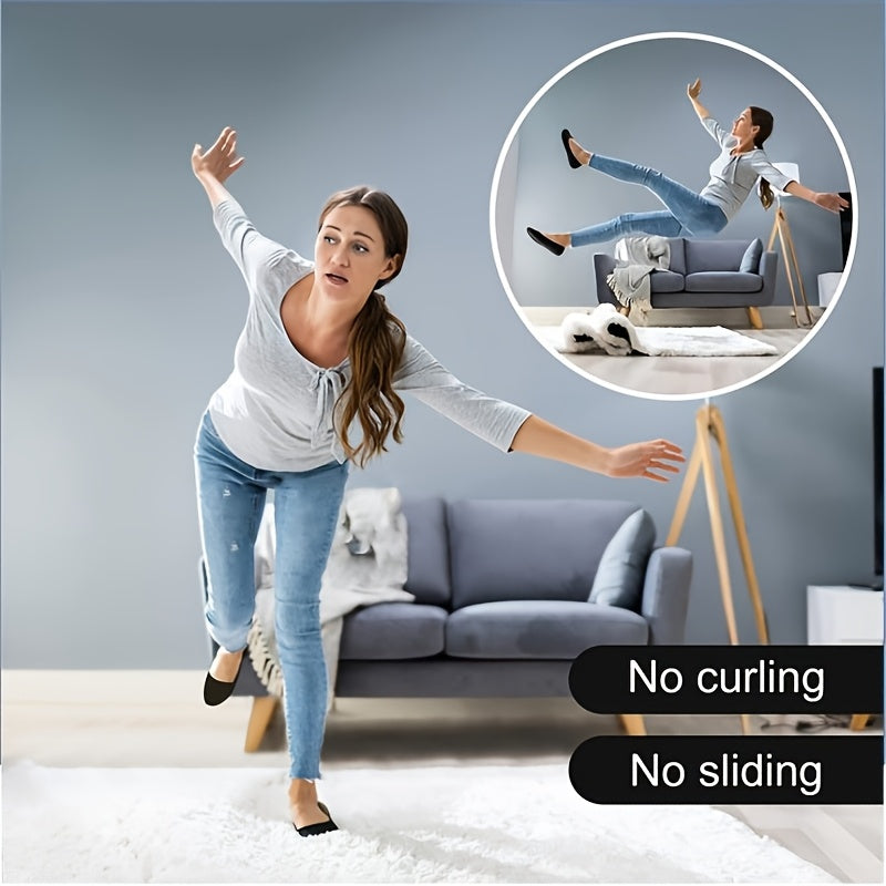 Non-Slip Rug Grippers for Hardwood Floors – Washable & Reusable Anti-Slip Carpet Rug Pads for Tile, Laminate & Wood Floors, 24 or 48 Pack