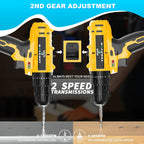 20V Cordless Drill Tool Set 30 88 136 148 Piece Electric Drill Toolbox Kit Rechargeable with Battery Hand Tools Pliers Bits for Home Repair Men Gift