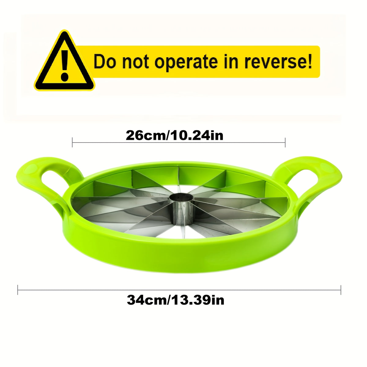 Watermelon Cutter Stainless Steel - Creative Reusable Fruit Separator Slicer Tool for Easy Cutting, Serving & Kitchen Prep