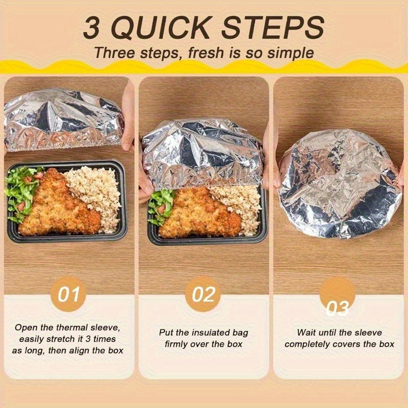 Aluminum Foil Bowl Covers 120pc Heavy Duty Heat Resistant Microwave Safe Protective Covers for Tableware Home Catering Office Dining