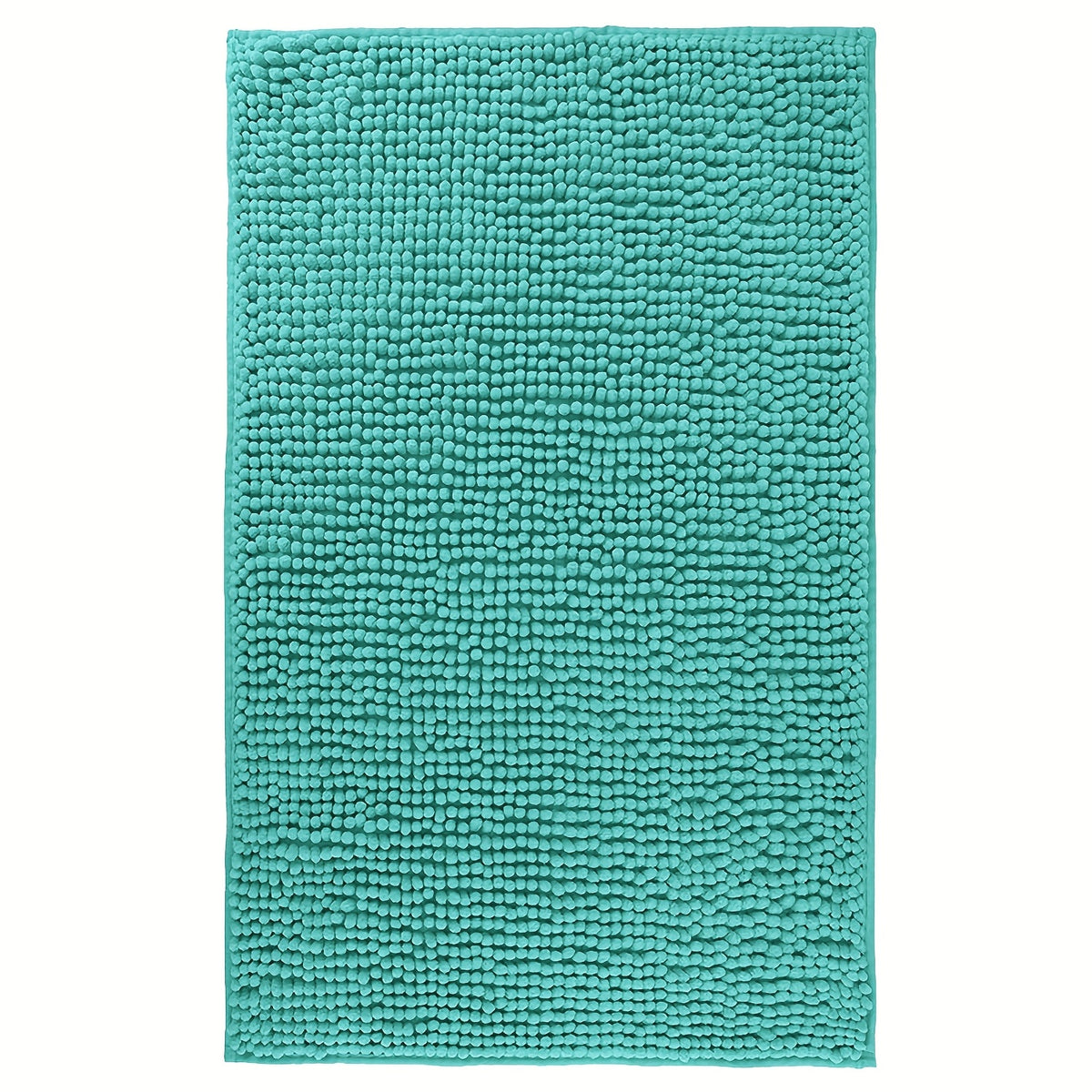 Chenille Bathroom Rug Extra Soft Absorbent Bath Mats for Bathroom Floor – Non-Slip, Water Absorbent, Machine Washable Bath Mat