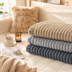 Soft Quilted Thick Sofa Cover Bohemian Style – Removable Machine Washable Pet-Friendly Sofa Protector for 1/2/3/4 Seater Split Sofa, All-Season Couch Cover for Living Room, Bedroom & Office