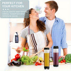 Squeeze Bottles Set of 3 Leak-Proof Condiment Dispensers – Wide Mouth Transparent Plastic for Sauces, Honey, Syrup, BBQ & Ketchup | Kitchen & Outdoor Use | Nuvia Haven