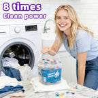 Laundry Detergent Pods 7-in-1 Long-Lasting Fragrance Deep Clean Anti-Static Soft Clothes Scented Laundry Beads Concentrated Dissolve Fast 170g 270g 670g