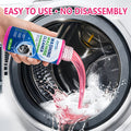 Washing Machine Cleaner Spray 100ml Citric Acid Formula - Deep Clean Descaler Odor Eliminator for Front Load & Top Load Washers Removes Scale & Detergent Residue