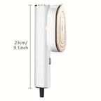 Handheld Garment Steamer 1200W – 10-Second Heat-Up, Horizontal & Vertical Steam, 70ml Refillable Tank, 20-Min Continuous Steam, Ceramic Nozzle, Compact Travel Steam Iron for Home Office Travel, Gray Red White Purple