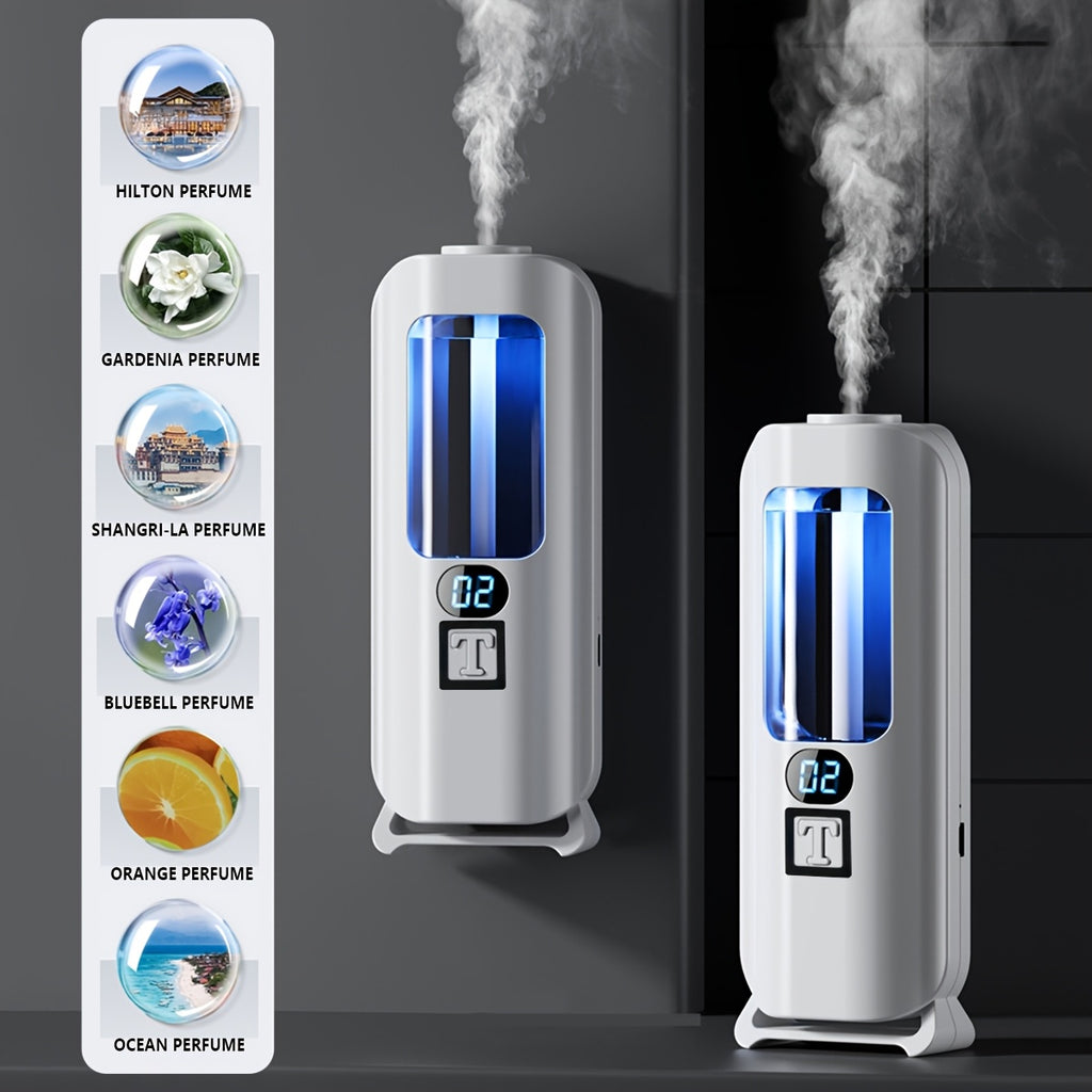 Aromatherapy Diffuser 2-in-1 Humidifier & Essential Oil Lamp, 30-Day Long-Lasting Scent, 12H Timer Auto-Mist, Smart Home Fragrance for Bedroom Living Room Luxury Ambiance