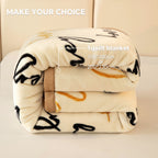 Soft Raschel Throw Blanket – 7 Colors, 2 Sizes, Cozy Knit Blanket for Home Decor, Sofa, Bed, Christmas Gift