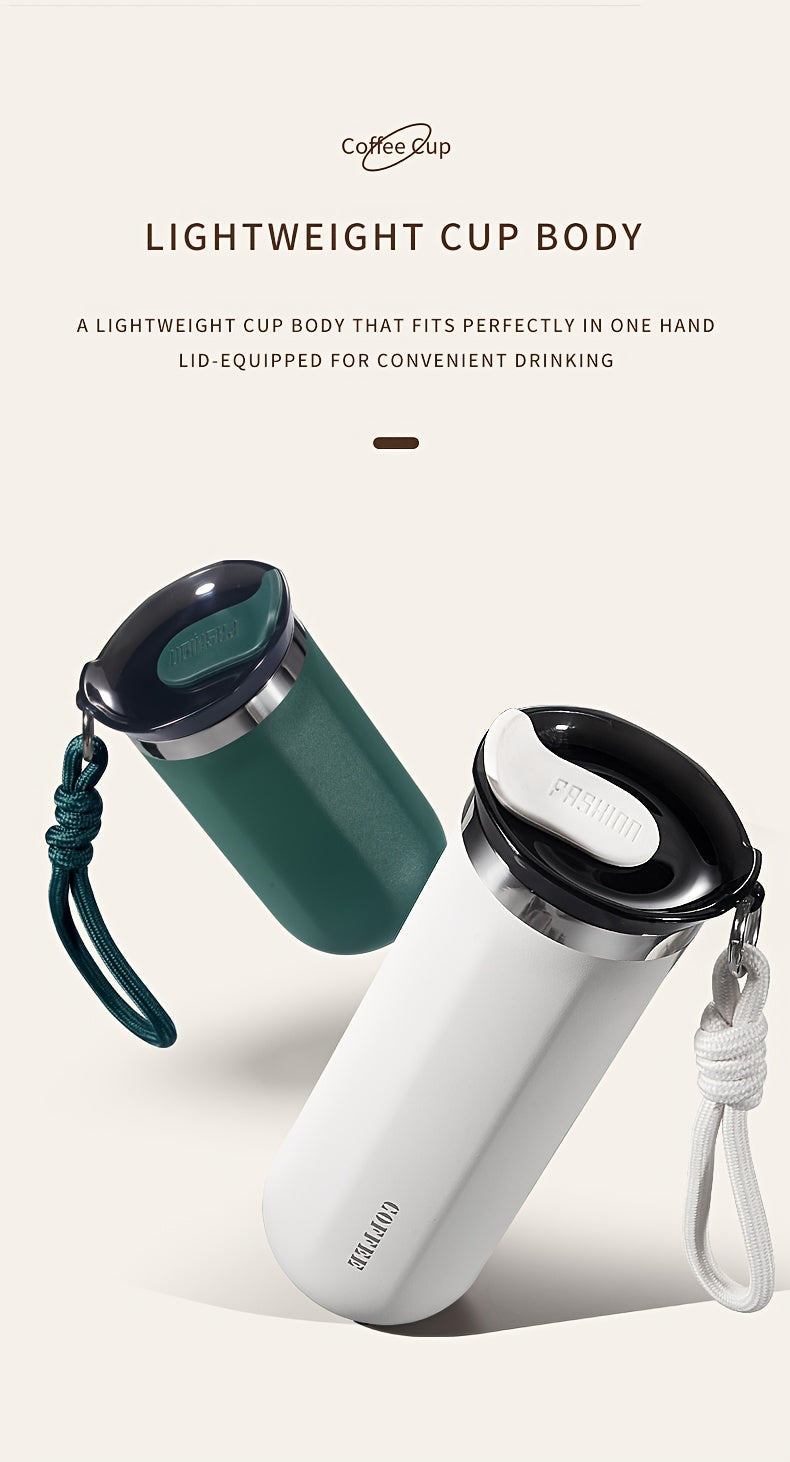 Insulated Travel Mug 16.91oz 304 Stainless Steel Vacuum – Leak-Proof Non-Slip Portable Coffee Cup for Indoor & Outdoor, Winter Holiday Gift