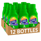 Liquid Laundry Detergent Odor Defense HE Compatible Super Fresh Blast Scent 10 oz Pack of 12 – 3-in-1 Formula Cleans, Freshens & Eliminates Odors