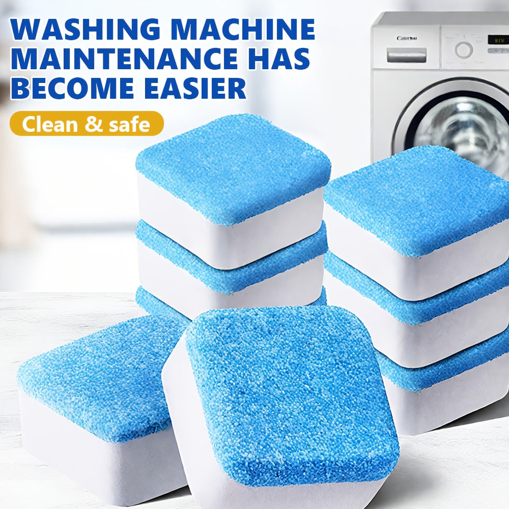 Washing Machine Cleaner & Descaler Tablets – Deep Cleaning for HE Front Loader & Top Load Washers, Removes Odor, Drum & Tub Seal Cleaner, Septic Safe, 7 to 40 Pack