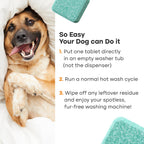 Washing Machine Cleaner Tablets 24-Pack – 12-Month Supply, Deep Clean & Deodorize for Pet Owners, Front & Top Load Safe