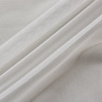 Double Layer Curtains Snowflake Embroidered Sheer Voile + Room Darkening Grommet Drapes – Thermal Insulated Tiebacks Included | 7 Colors Pack of 2