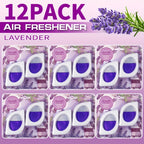 Small Space Air Freshener 2, 6 or 12 Pack – Odor Eliminator for Closets, Bathrooms & Pet Areas, 6 Scents, 0.25 fl oz Each Lasts Up to 30 Days, Fresh Scent Home Deodorizer