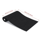 Non-Slip Hallway Runner Rug Self-Adhesive TPR Backing Ultra-Thin 0.4mm 5 Colors 6 Sizes for Kitchen Bedroom Living Room Entryway Hardwood Floors