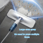 Spray Mop for Floor Cleaning with 5 Replaceable Pads & Reusable Bottle 360-Degree Flexible Dry Wet Mop Long Handle for Hardwood Tile Bedroom Kitchen Bathroom Living Room