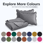 Luxury Quilted Bedspread Set 3 Piece Floral Coverlet with Pillow Shams Breathable Lightweight All Season - Twin Queen King California King 16 Colors