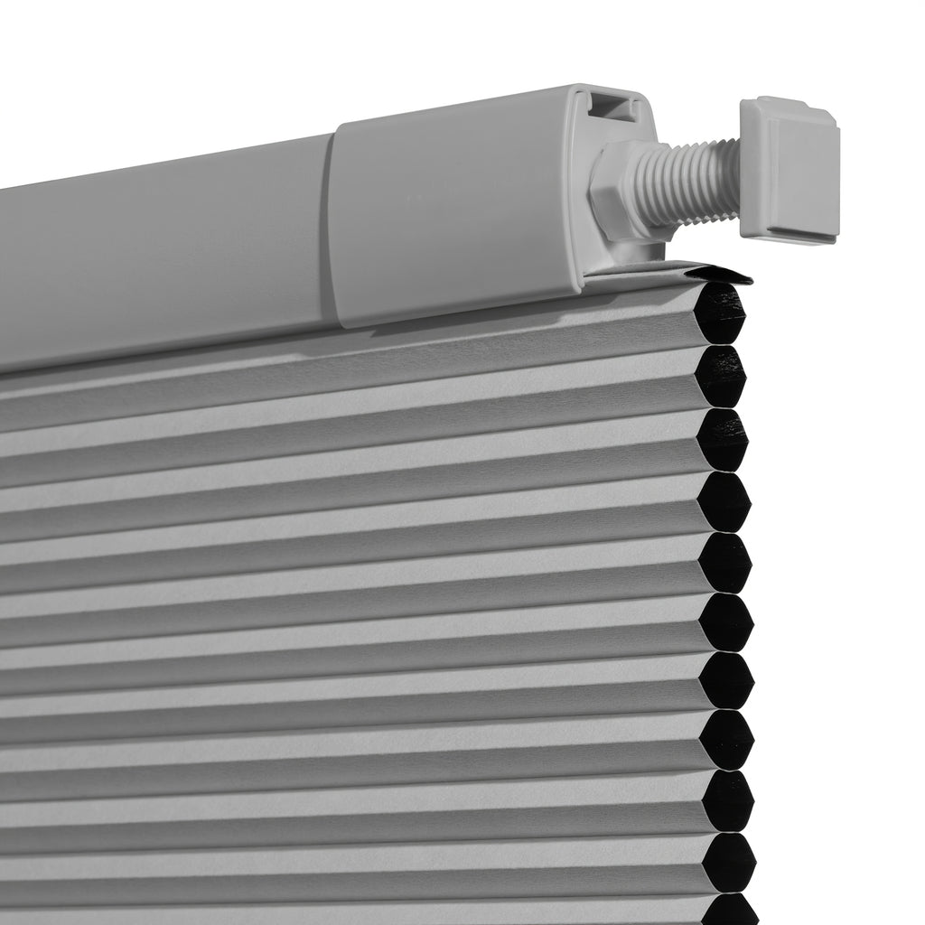 Cordless Honeycomb Blinds No Drill No Tools – Cellular Shades Color-Matched Easy Install Window Blinds for Bedroom Living Room & Office
