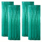 Sequin Backdrop Curtains – Glitter Party & Wedding Background Panels, 2ft×8ft per Panel, 4/6/8 Panel Sets, 29 Colors for Birthday, Stage, Bridal & Event Decor