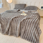 Plush Sherpa Throw Blanket – Ultra-Warm Anti-Static Fleece, 7 Colors 4 Sizes, for Bedroom Sofa Office Dormitory