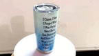 Funny Insulated Tumbler 20oz – "I Came I Saw I Forgot" Stainless Steel Travel Coffee Mug – Humorous Gift for Teachers, Coworkers & Birthdays