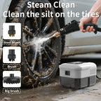 Portable Steam Cleaner 2500W High-Temperature High-Pressure Household Cleaner – 9-Speed Carpet & Floor Steam Mop with 1200ml Tank, Handle Switch, 3 Models: Basic, Upgraded & Intelligent