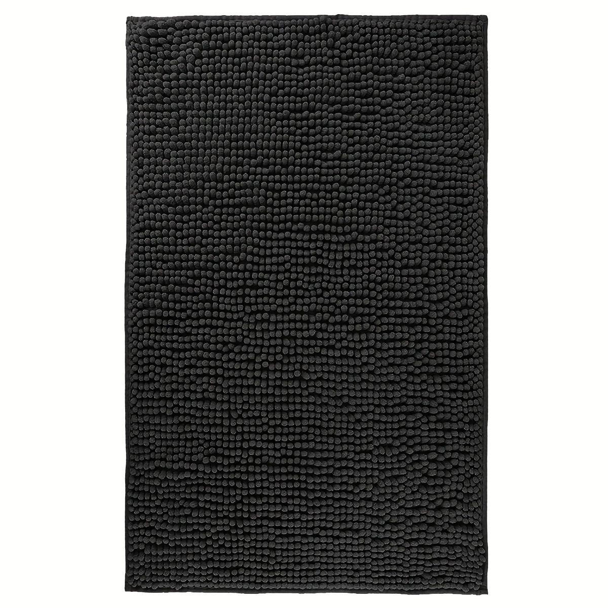 Chenille Bathroom Rug Extra Soft Absorbent Bath Mats for Bathroom Floor – Non-Slip, Water Absorbent, Machine Washable Bath Mat