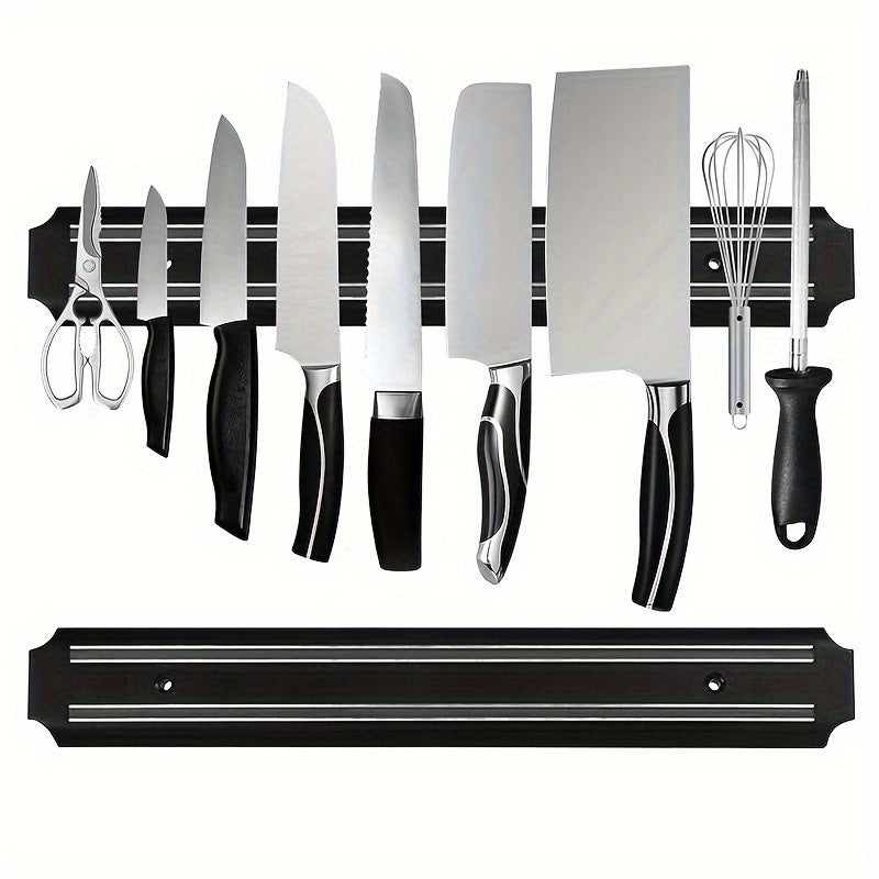 Magnetic Knife Holder Strip Wall Mount 20 Inch - Strong Magnetic Knife Bar for Kitchen Knives, Tools & Utensils, Space-Saving Kitchen Organizer Knife Rack