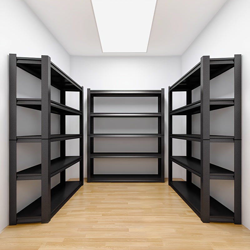 Heavy Duty 5 Tier Metal Shelving Unit 72" Adjustable Storage Rack for Kitchen Garage Basement Warehouse – 3000 LB Capacity Industrial Standing Shelf
