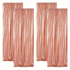 Sequin Backdrop Curtains – Glitter Party & Wedding Background Panels, 2ft×8ft per Panel, 4/6/8 Panel Sets, 29 Colors for Birthday, Stage, Bridal & Event Decor