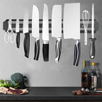 Magnetic Knife Holder Strip Wall Mount 20 Inch - Strong Magnetic Knife Bar for Kitchen Knives, Tools & Utensils, Space-Saving Kitchen Organizer Knife Rack
