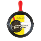 Pre-Seasoned Cast Iron Skillet Set 6” 8” 10” Heavy-Duty Pan for Frying Sauté Cooking & Pizza – Professional Restaurant Quality Cookware