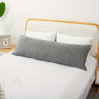 Cooling Body Pillow 20x54 Inch for Adults - Large Firm Full Body Pillow Side Sleeper Pregnancy Pillow with Removable Washable Cover