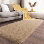 Tie-Dye Fluffy Area Rug – Ultra-Soft Thickened Plush Indoor Mat for Living Room, Bedroom & Office, 9 Colors 6 Sizes, Boho Machine-Woven Floor Carpet