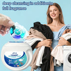 5-in-1 Laundry Detergent Pods, Ocean Breeze Scent, 8X Cleaning Power – HE Compatible Stain & Odor Eliminator Liquid Capsules, Fabric Safe, 60 / 120 Count