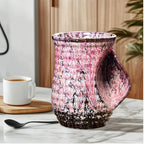 Large Ceramic Coffee Mug 18.94oz Vintage Kiln Fired Speckled Glaze Insulated Cup for Home Office Coffee Bar Holiday Gift
