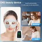 EMS Microcurrent Eye Massager Facial Lifting Device, Low-Frequency Tightening Tool for Eye Corners, Masseter Muscle Relaxation & Facial Slimming