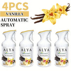 6-Scent Automatic Air Freshener Refills 8.45 oz – Lavender, Vanilla, Cool Linen, Ocean, Magnolia & Mixed Berries Odor Eliminator Spray for Home Bathroom Car Office Closet, 1pc or 4-Pack