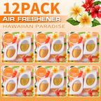 Small Space Air Freshener 2, 6 or 12 Pack – Odor Eliminator for Closets, Bathrooms & Pet Areas, 6 Scents, 0.25 fl oz Each Lasts Up to 30 Days, Fresh Scent Home Deodorizer