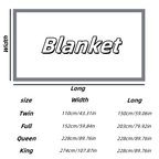 Luxury Faux Rabbit Hair Blanket – Soft Warm Wide Stripe Double-Sided Throw | Machine Washable | Twin, Full, Queen & King | Khaki, Cream, Gray, Black