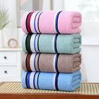 100% Cotton Bath Towel 27.6x55in – GSM360 Super Soft Absorbent Quick-Dry Towel, Skin-Friendly Bathroom Essential & Gift for Family (6 Colors)