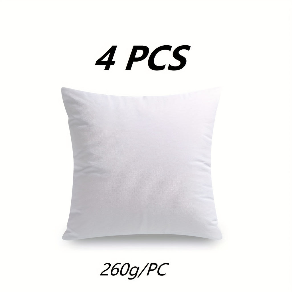 Pillow Insert Hypoallergenic Fluffy Filling Cushion Core – High Elastic Thick Filler for Sofa Throw Pillow, 12x20 18x18 20x20 Inch, Pack of 1-5