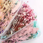 Dried Flowers for Crafts 4-Box Set Random Colors – For Candle Making, Resin Jewelry, Greeting Cards, Photo Frames, Scrapbooking & Halloween Decor