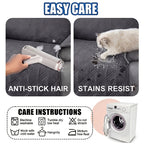 Quilted Recliner Cover with Side Pocket Anti-Slip Elastic Band Pet Furniture Protector – Easy to Install Sofa Recliner Slipcover for Living Room, All-Season Home Decor