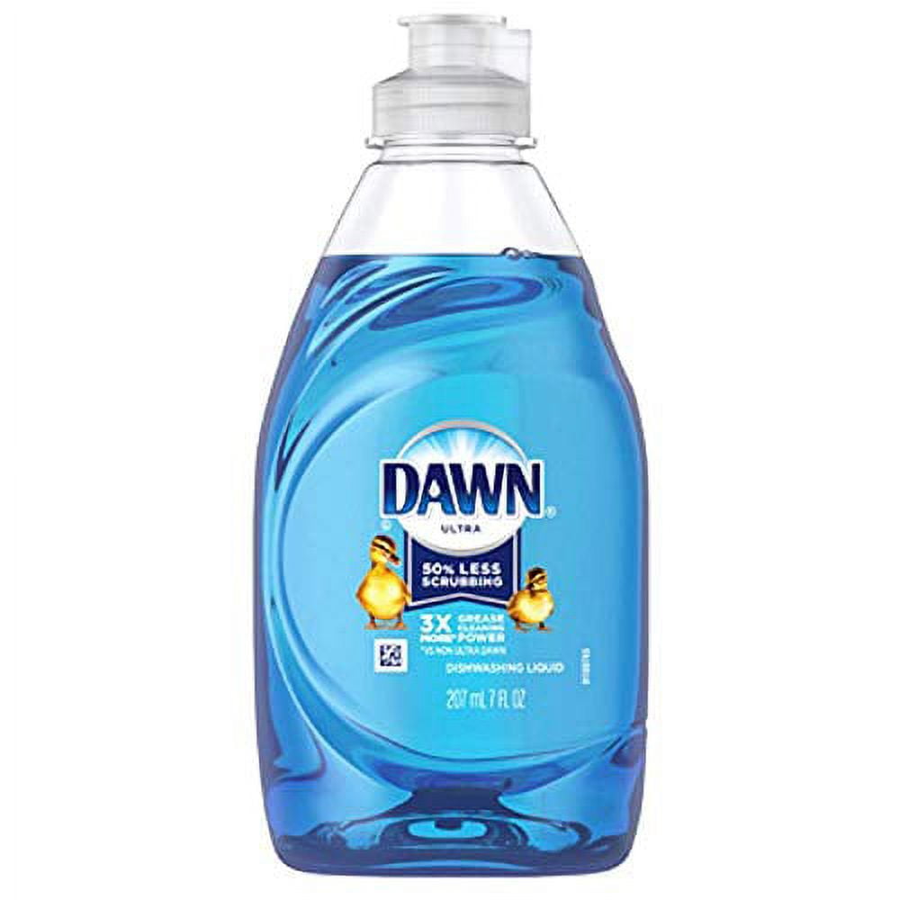 Dawn Ultra Dish Soap Original Scent 4-Pack & 5-Pack – 7.5oz Each, 3x Grease-Cutting Power, Squeaky Clean Dishes Every Time, Bulk Dishwashing Liquid for Home & Kitchen