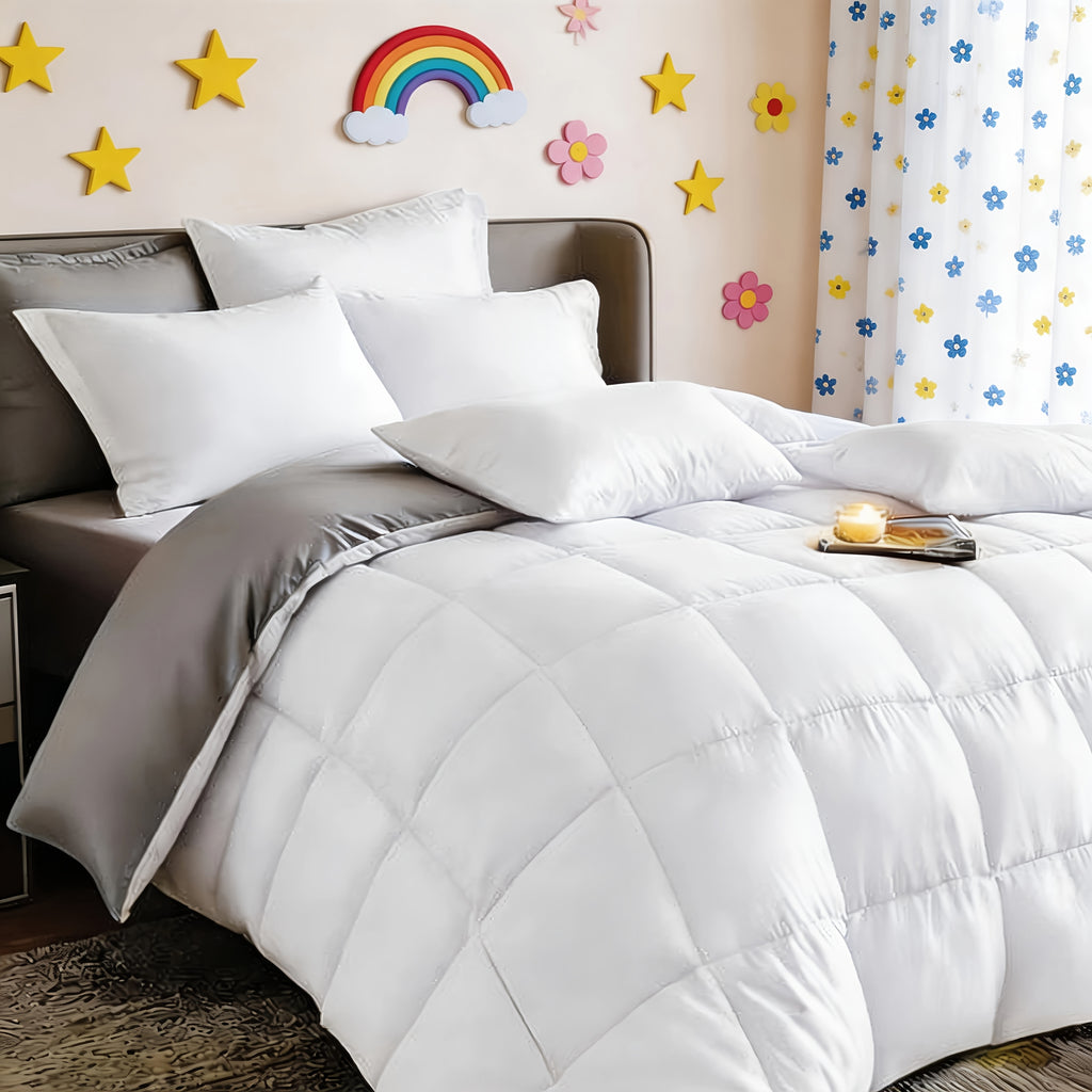 Comforter Set 3pcs 5pcs 7pcs - Extra Thick Warm Bedding Set with Sheet Sets & Pillowshams, Full Queen King Size, Machine Washable, Halloween Themed Kids Room Decor